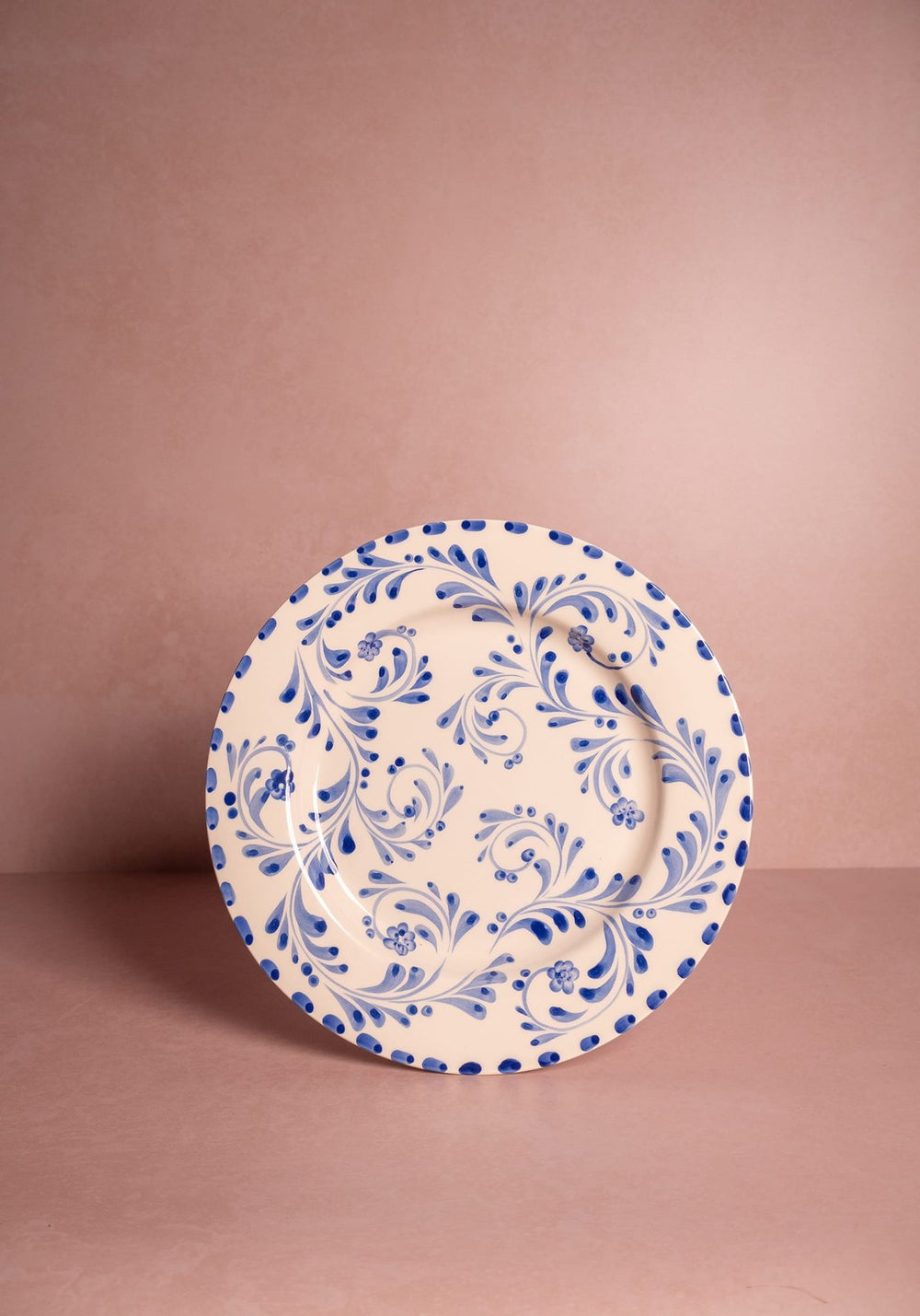 Sophia Dinner Plate, Blue Set of 4