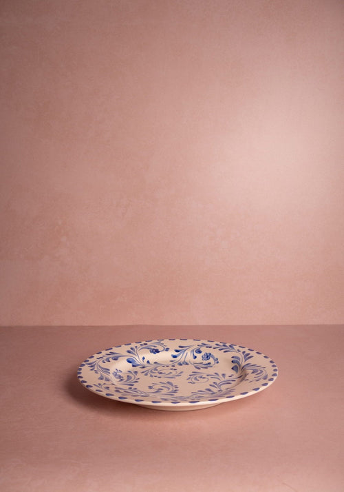 Sophia Dinner Plate, Blue Set of 4