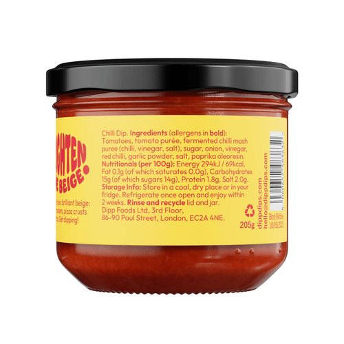 Dipp Spicy Sriracha Chilli Dip 350g – Hot Chilli Dip with No Artificial Preservatives