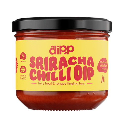 Dipp Spicy Sriracha Chilli Dip 350g – Hot Chilli Dip with No Artificial Preservatives
