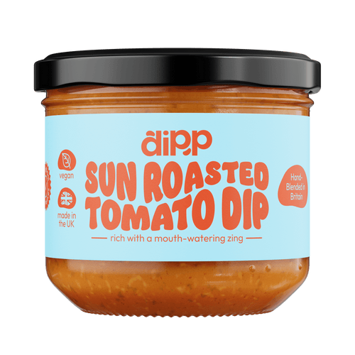 Dipp Sun Roasted Tomato Dip 350g – Rich Tomato Dip with No Artificial Preservatives