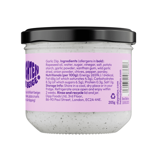 Dipp Wild Garlic & Chive Dip 350g with No Artificial Preservatives