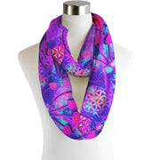 Penny Banger Mushroom Festival - Infinity Scarf - Chiffon