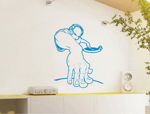 DJ Music Wall Sticker
