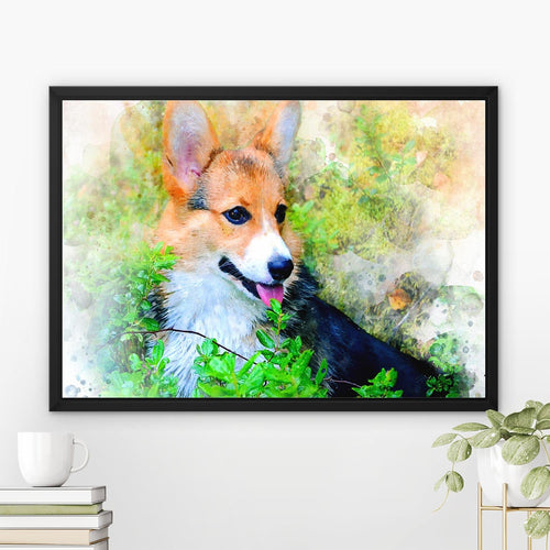 Personalised Pet Portrait - Canvas