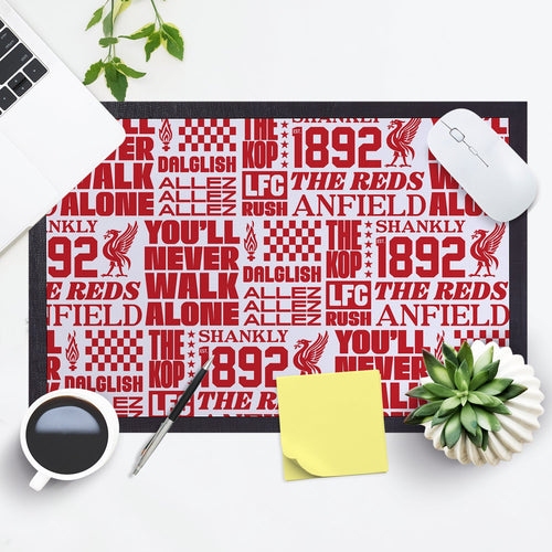 Liverpool - Word Montage - Door Mat - 60cm x 40cm