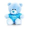Keel Toys 14cm Nursery Pipp The Bear With T-Shirt - Blue