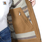 Carhartt 106208 Women's Rugged Flex Relaxed Fit Canvas Detroit Jacket