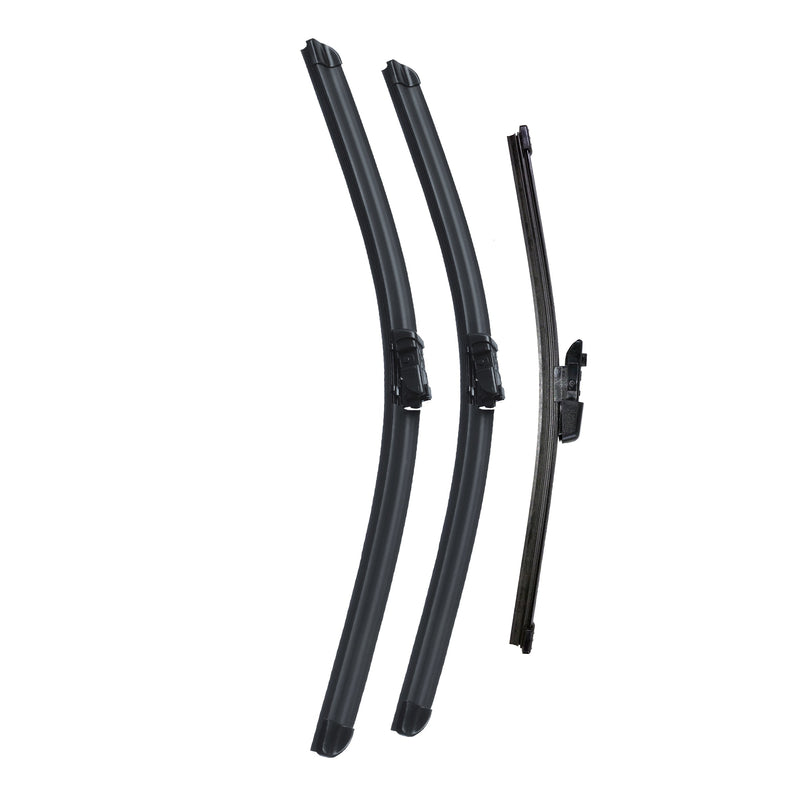 VW GOLF MK6 Hatchback Dec 2009 to Dec 2013 Wiper Blade Set - Easy Fit Video Tutorial