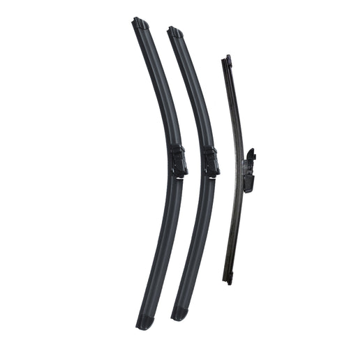 SKODA SUPERB Estate Oct 2009 to Jun 2015 Wiper Blade Set - Easy Fit Video Tutorial