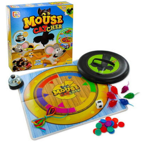 Mouse Catcher Cat & MouseTrap Chasing Children Kids & Family Board Game R03 0955