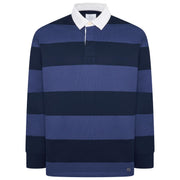 M&S Striped Cotton Rugby Shirt