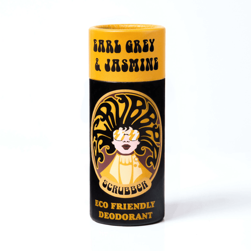 Earl Grey & Jasmine Roll On Eco Friendly Deodorant Extra Sensitive, Plastic Free Anti Perspirant