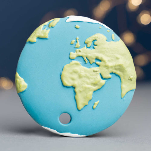 Earth Biscuit® Planet Earth - Natural Rubber Space Teether Toy