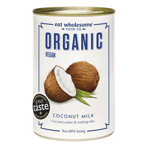 Eat Wholesome Organic Coconut Milk 400ml – Smooth Vegan Coconut Milk