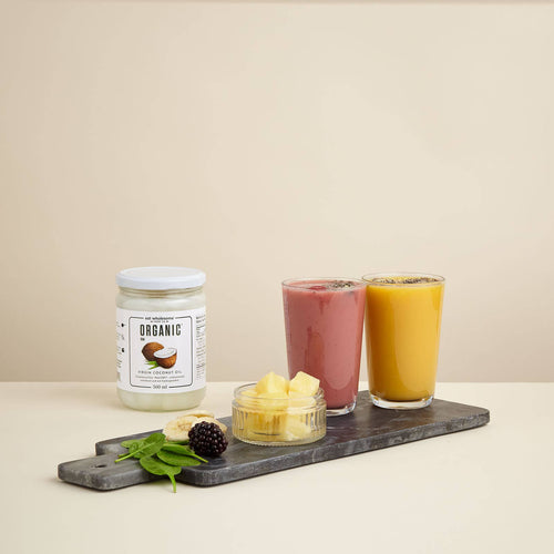 Eat Wholesome Organic Extra Virgin Coconut Oil 500ml – Raw Cold Pressed