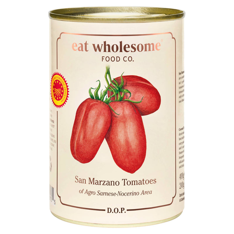 Eat Wholesome San Marzano Tomatoes DOP 400g – Italian PDO Tomatoes