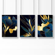 Wall decoration for office | set of 3 Eclectic wall art