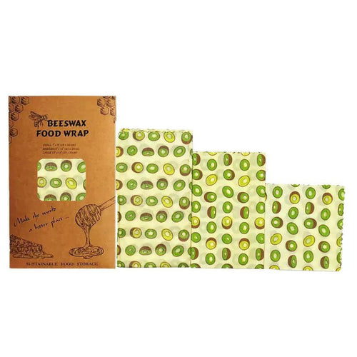 Beeswax Cloth Food Wraps (3 Pack)