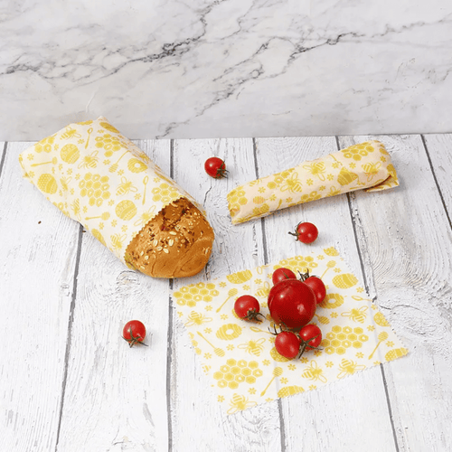 Beeswax Cloth Food Wraps (3 Pack)