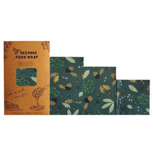 Beeswax Cloth Food Wraps (3 Pack)