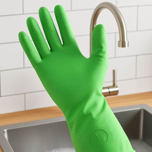 Natural Latex Rubber Gloves