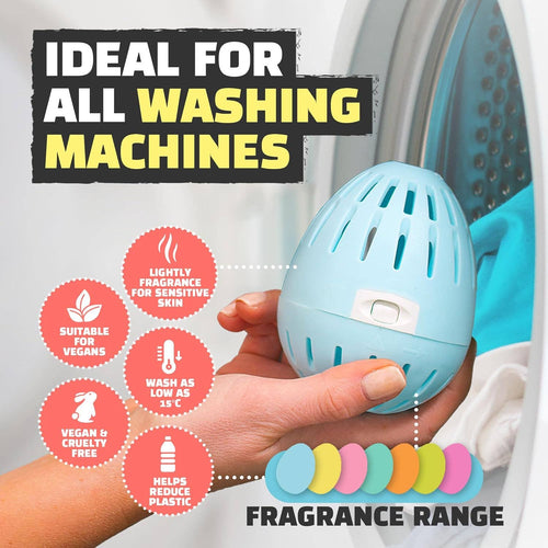 Ecoegg Bio Laundry Egg Fresh Linen 70 Washes Refillable Detergent Alternative