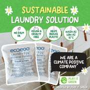 EcoEgg Enzyme Laundry Detergent – Sensitive Skin, Aquatic-Friendly, Vegan Formula