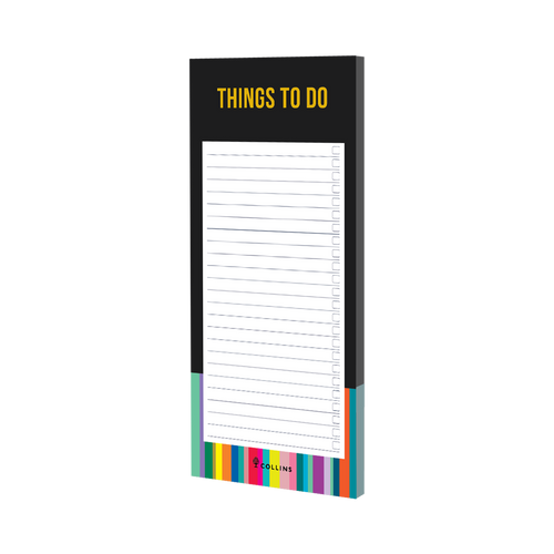 Edge Rainbow - Slim Magnetic To Do List Pad (ED1STD)