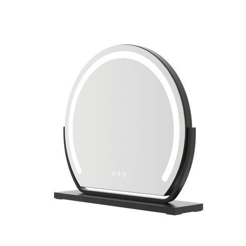 Elara LED Vanity Mirror Black