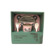Elephant Bamboo Kids Dinner Set – 5 Piece Eco-Friendly Tableware