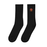 Roots Embroidered socks