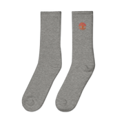Roots Embroidered socks