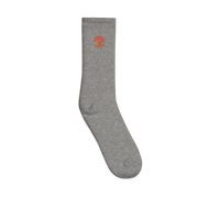 Roots Embroidered socks