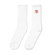 Roots Embroidered socks
