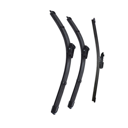 SKODA RAPID Hatchback Jul 2012 to Apr 2019 Wiper Blade Set - Easy Fit Video Tutorial