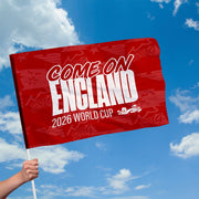 Come on England! - Flag with Sleeve - WC26 - 4 Sizes!