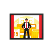 elte26 midas touch Framed poster