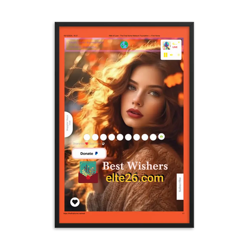 Eternal Wall Framed poster