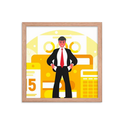 elte26 midas touch Framed poster