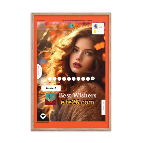 Eternal Wall Framed poster