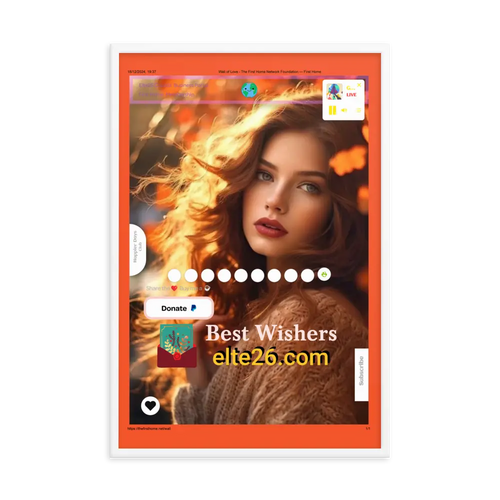 Eternal Wall Framed poster