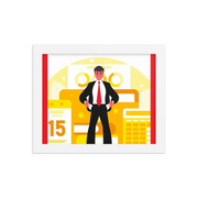 elte26 midas touch Framed poster