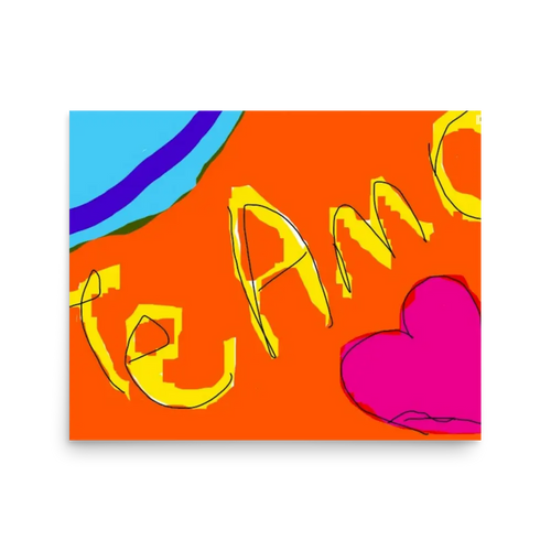Te Amo Poster