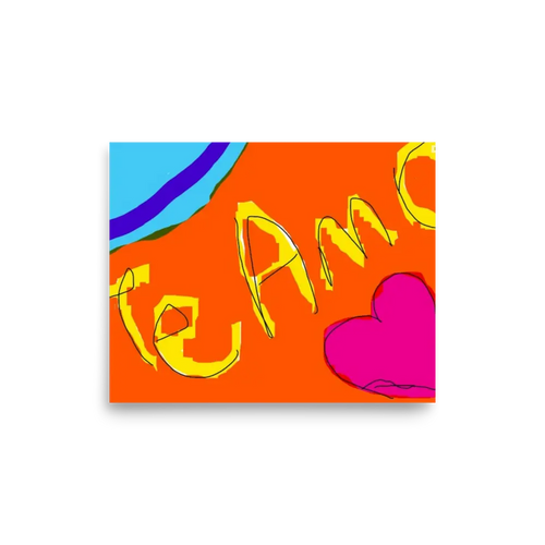 Te Amo Poster