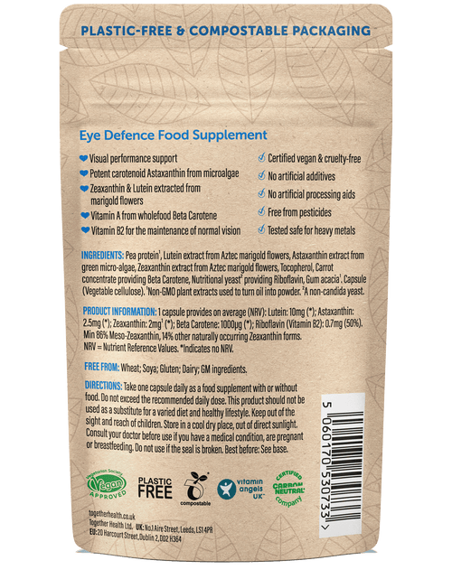Eye Defence – Eye Vitamins Supplement – 30 Capsules