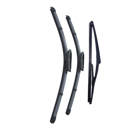 RENAULT CLIO Estate Feb 2008 to Nov 2013 Wiper Blade Set - Easy Fit Video Tutorial