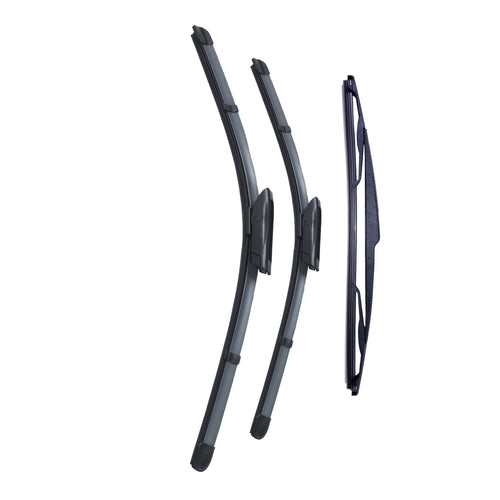 RENAULT CLIO MK3 Hatchback Oct 2005 to Dec 2013 Wiper Blade Set - Easy Fit Video Tutorial