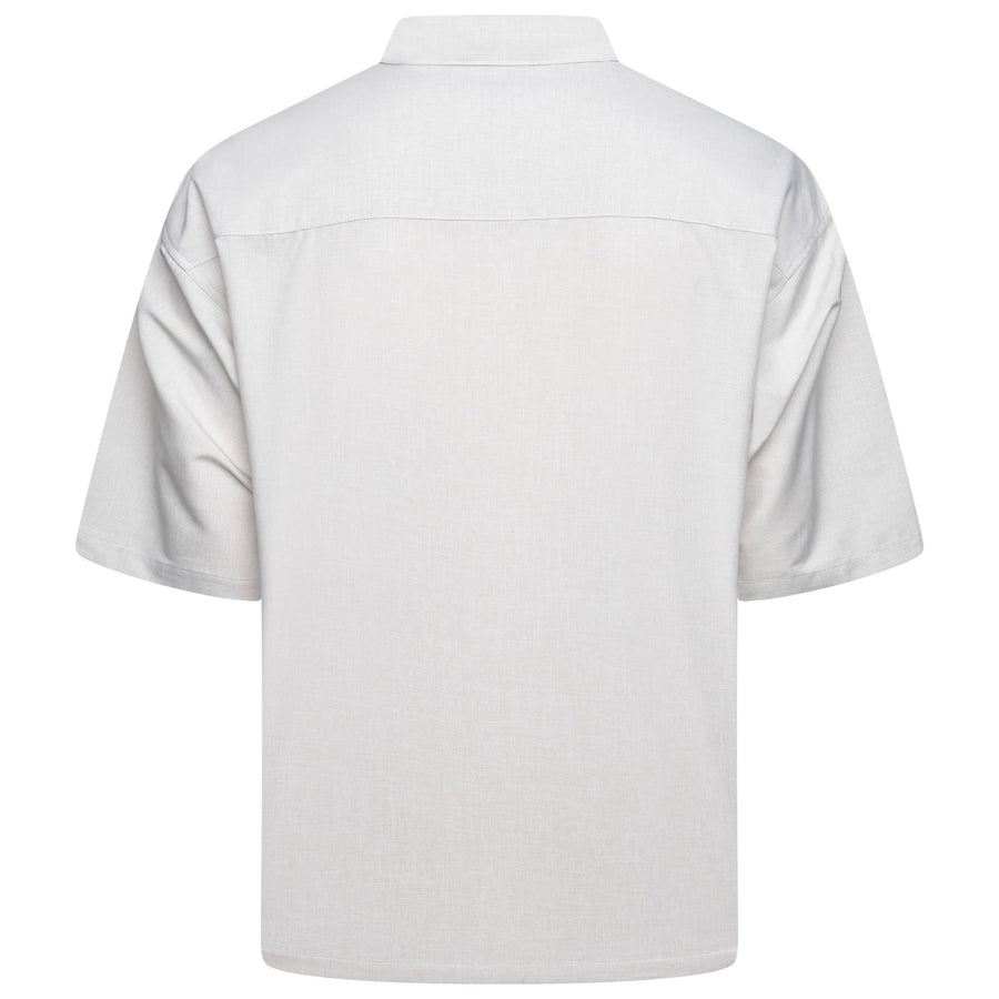 Full Button Open Collar Summer Shirt
