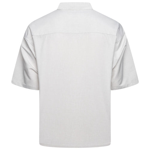 Full Button Open Collar Summer Shirt